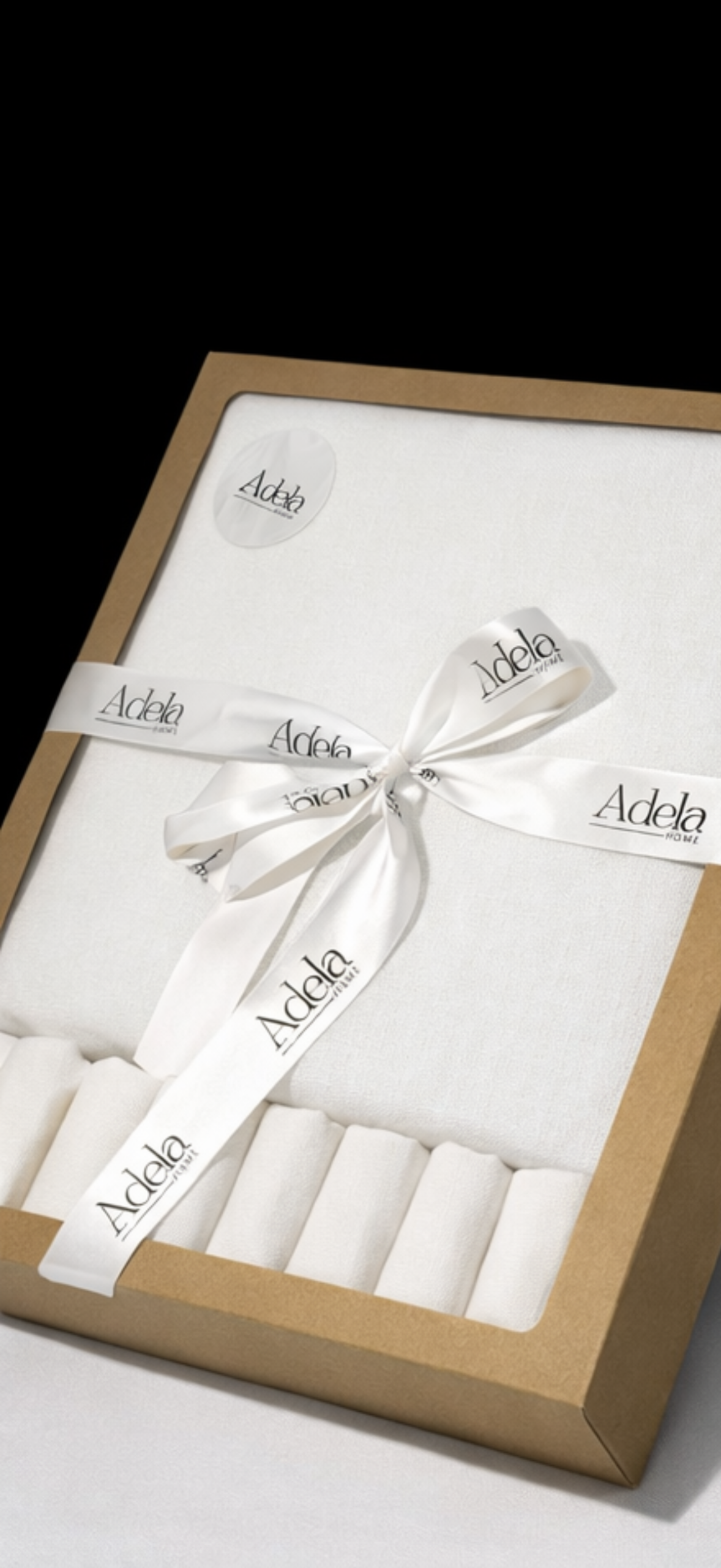 מארז מפה + 8 מפיות + 8 חבקים – תמונה 3