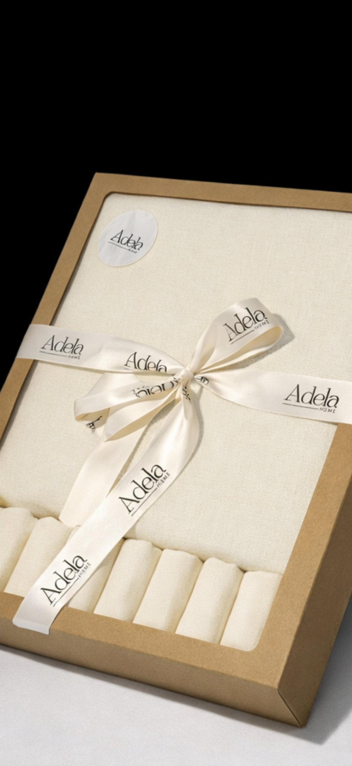 מארז מפה + 8 מפיות + 8 חבקים – תמונה 4