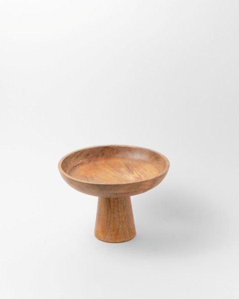 מגש עץ על רגל 2 מידות – תמונה 3